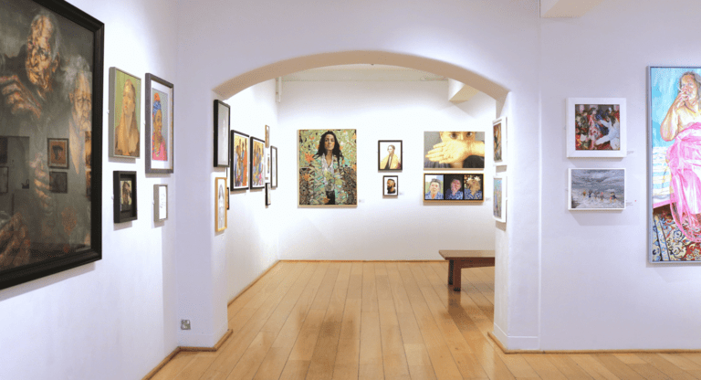 Shot of the North Gallery during the SWA exhibition